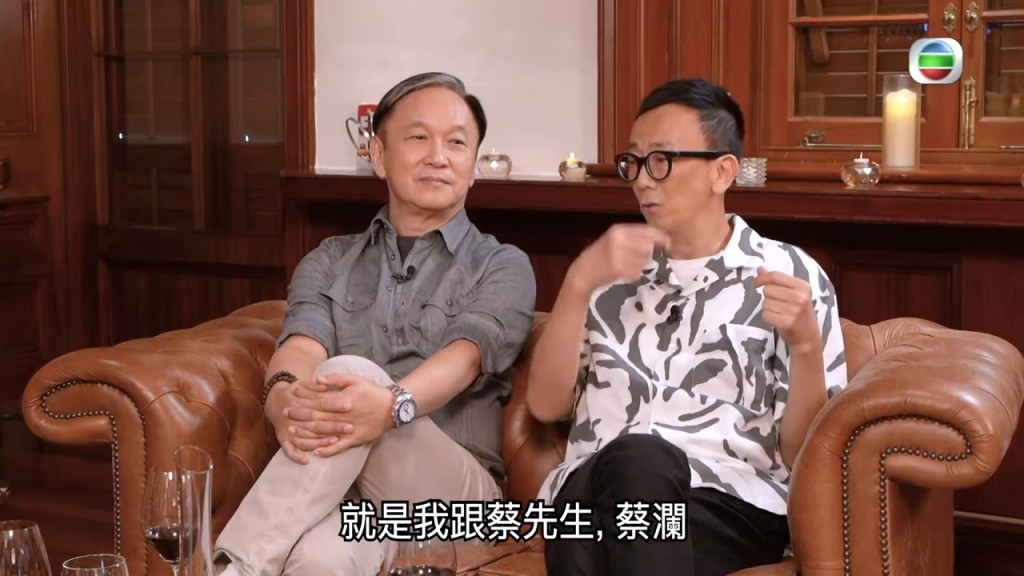 郑丹瑞两年前在TVB节目《诸朋好友》已讲过这段往事。