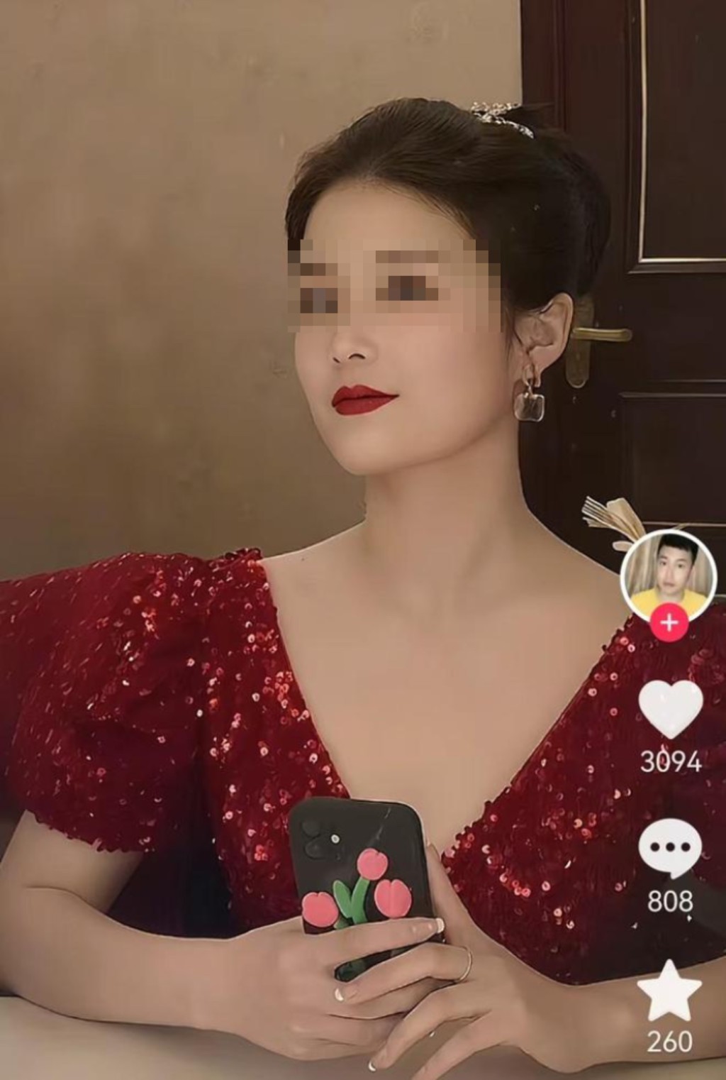 劉某某生前照 劉某某生前照