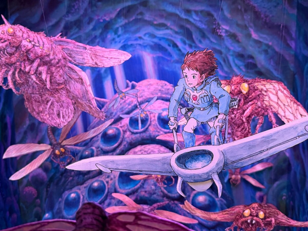 「全景盒」展現動畫經典場景。X@eiga_natalie