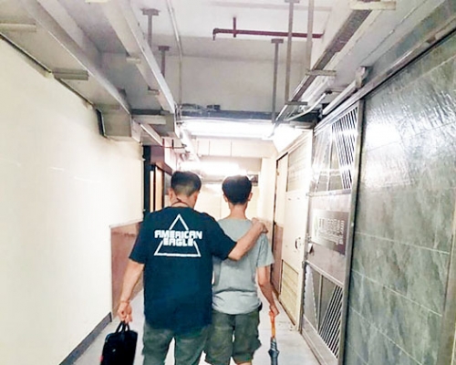 ■負責人被捕帶署助查。