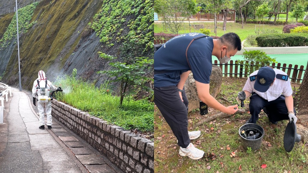 食环署公布本港最新蚊患情况。政府新闻处