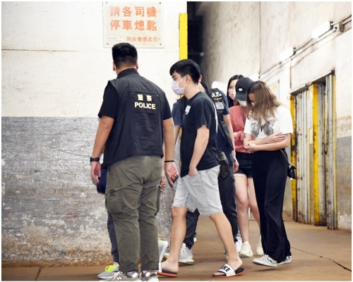 被捕人士。