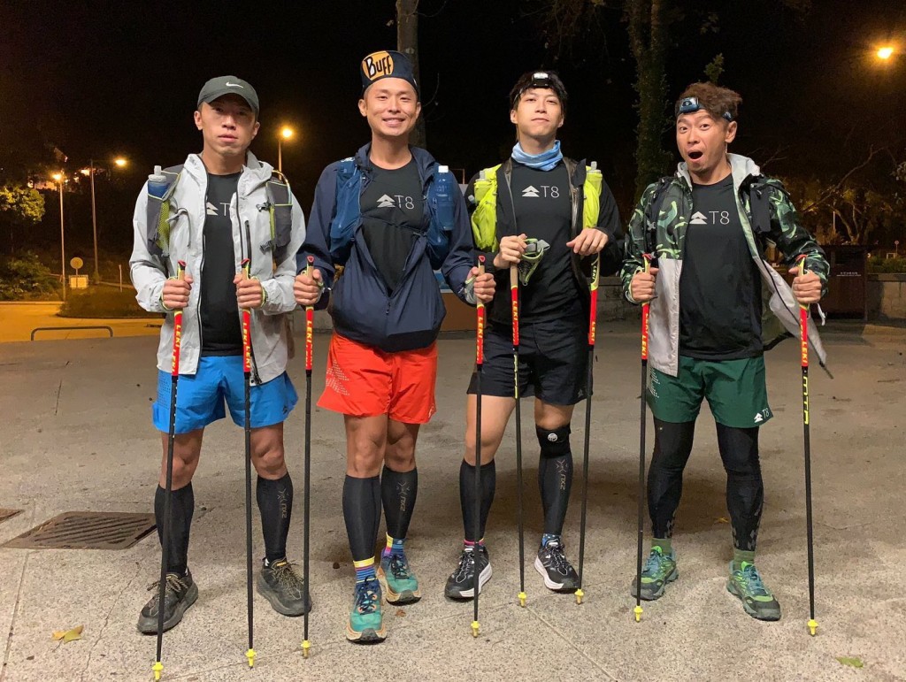奶仔与坤哥组成队伍「Gang Hike」，2021年参与毅行者，完成时间为34小时48分钟。