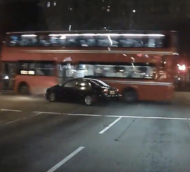 完全沒有停車。片段來源:HongKong CarCam