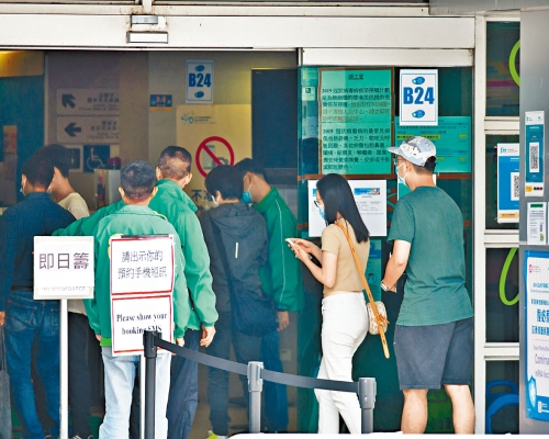 ■市民對施打第三針疫苗似乎不積極。