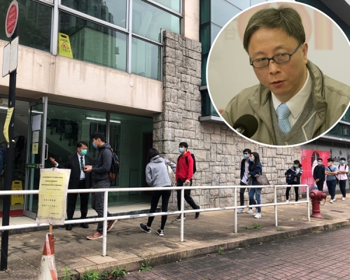何栢良說若病人屬輕症,檢測到的病毒載量都可能會很低。 資料圖片