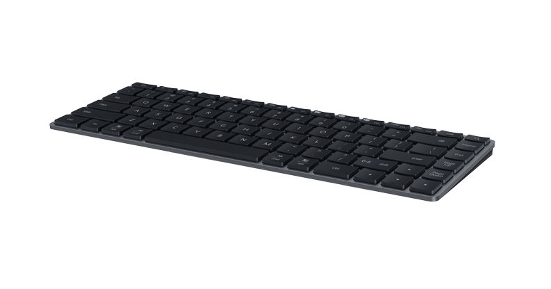 ●HUAWEI Ultrathin Keyboard無綫鍵盤可以跟電腦及平板快速配對及連接。