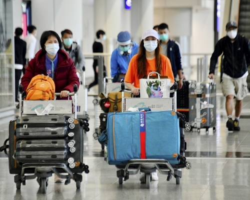 高風險地區旅客來港前需要檢測。資料圖片