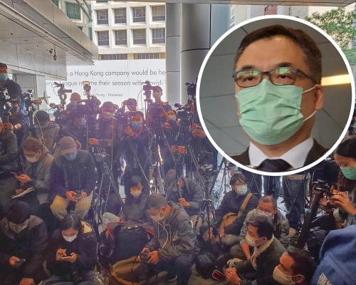 李桂華說要求傳媒機構提供資料不涉採訪及新聞自由。