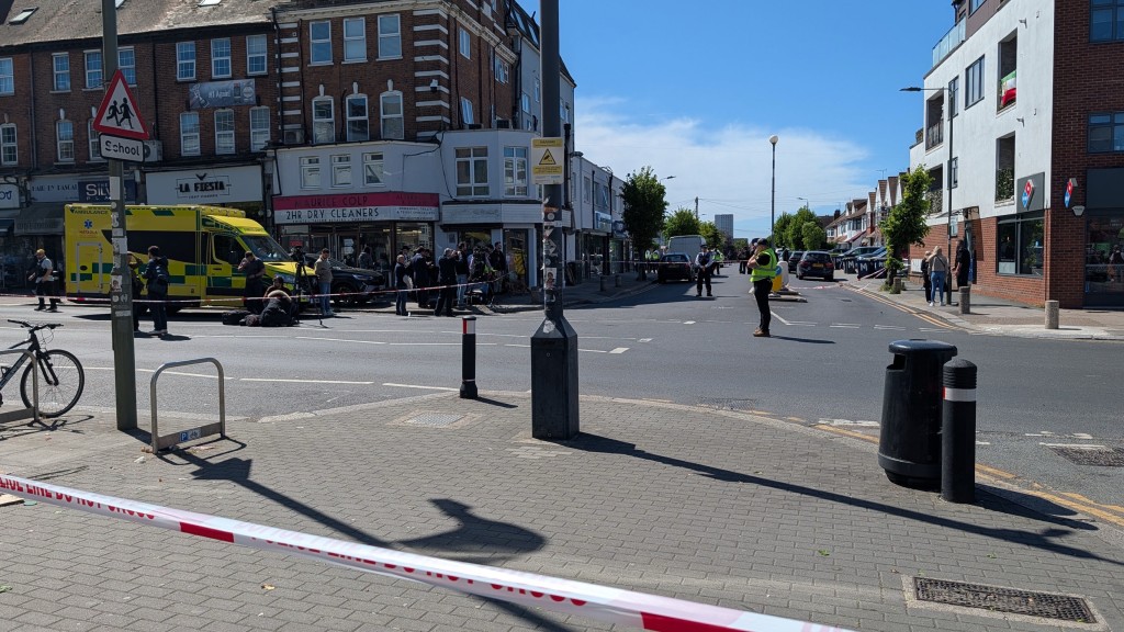 英国伦敦北部格德斯绿地（Golders Green）发生针对犹太人的持刀伤人案。 美联社