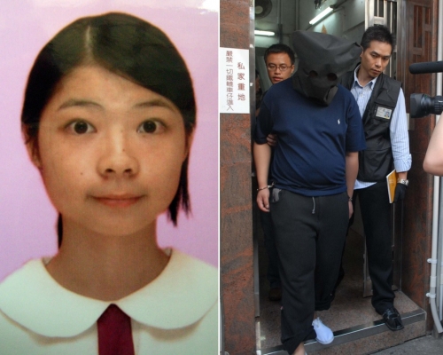 死者王嘉梅（左）、丁啟泰。資料圖片