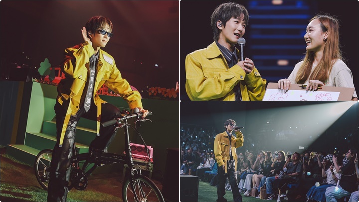 Alton型格踩單車出場 向MIRO坦露心聲 哽咽感謝粉絲陪伴及支持 