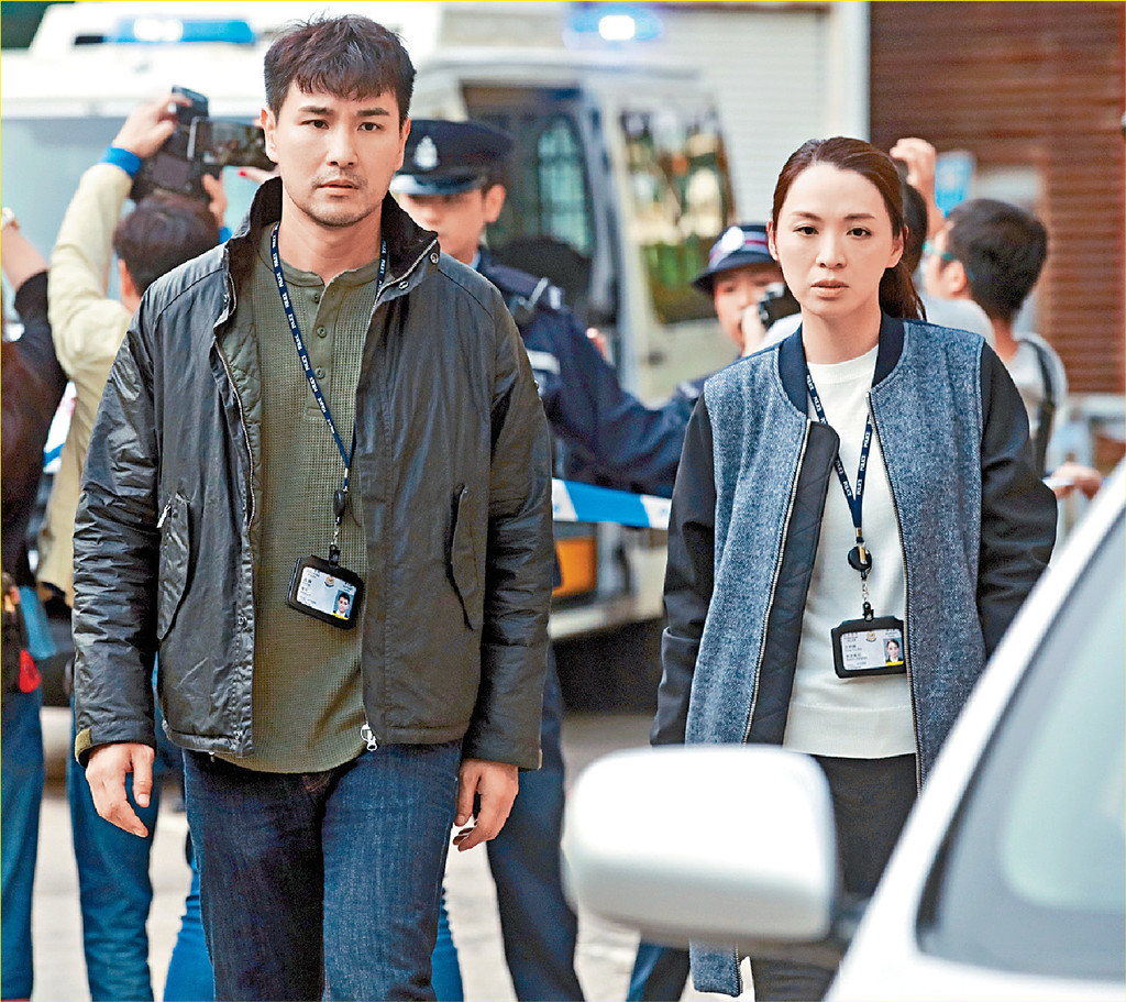 ■识于微时的展鹏和陈炜，终于合作新剧《黯夜守护者》。
