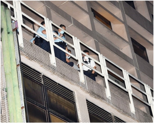 警方到場調查。