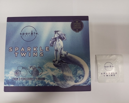 衞生署今日呼籲市民不要購買一款名為「SPARKLE TWINS」的減肥產品。政府圖片