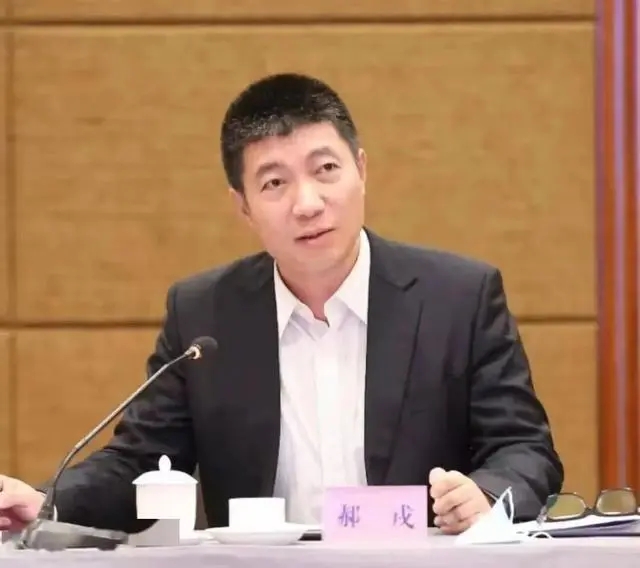 郝戎參會的照片。