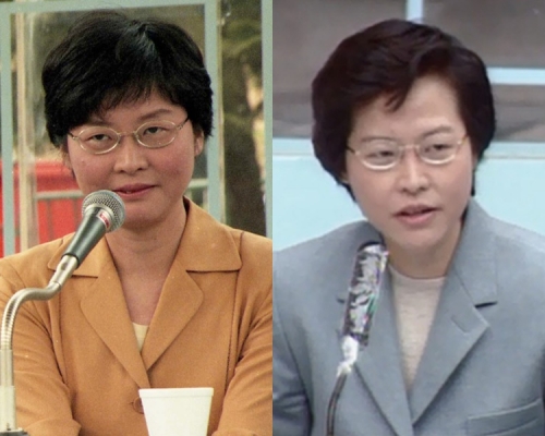 林鄭月娥出席多次城市論壇。港台圖片