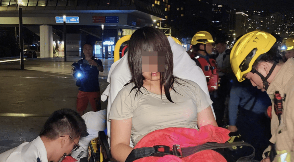 涉事少女年約17歲，獲救時神志清醒，且表現合作並無反抗。黎志偉攝