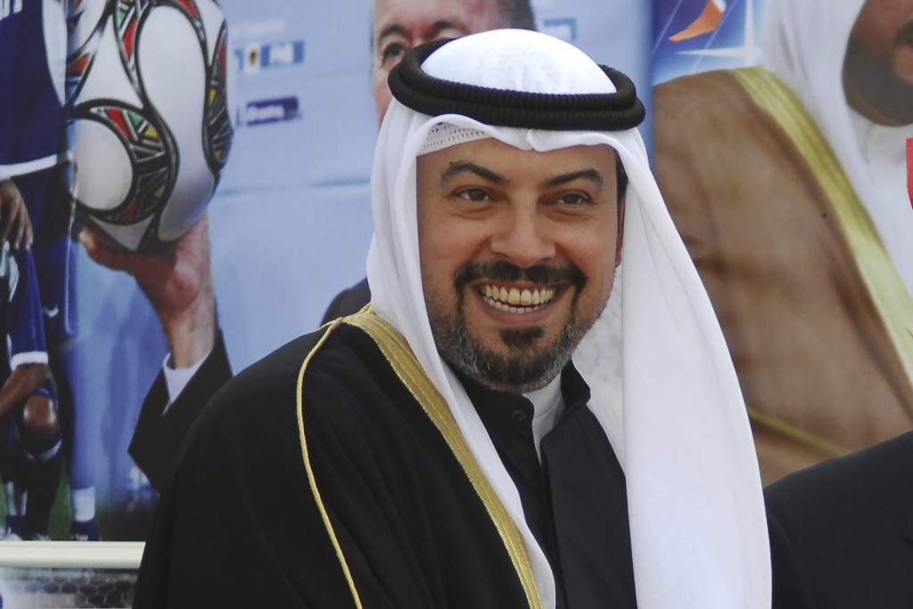 塔拉勒本身是科威特足總主席。 AP