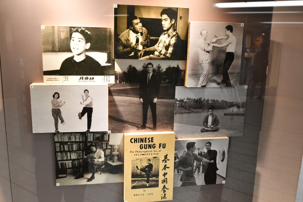 李小龍電影畫面。 李小龍電影畫面。