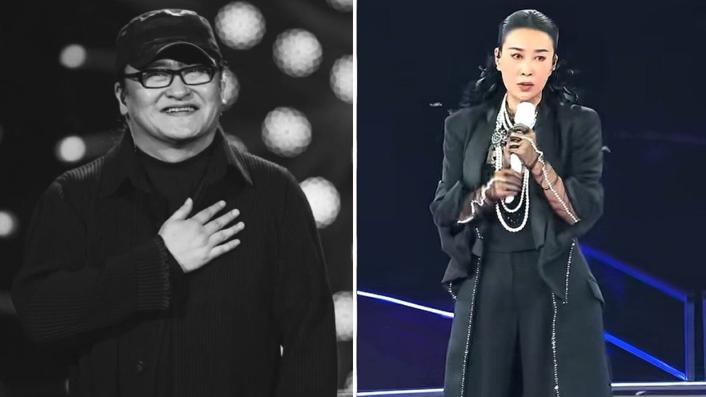 那英臨時加唱《彎彎的月亮》悼念好友劉歡。