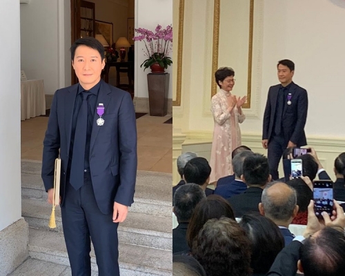 黎明授勳稱能夠參與慈善活動是一種緣份。