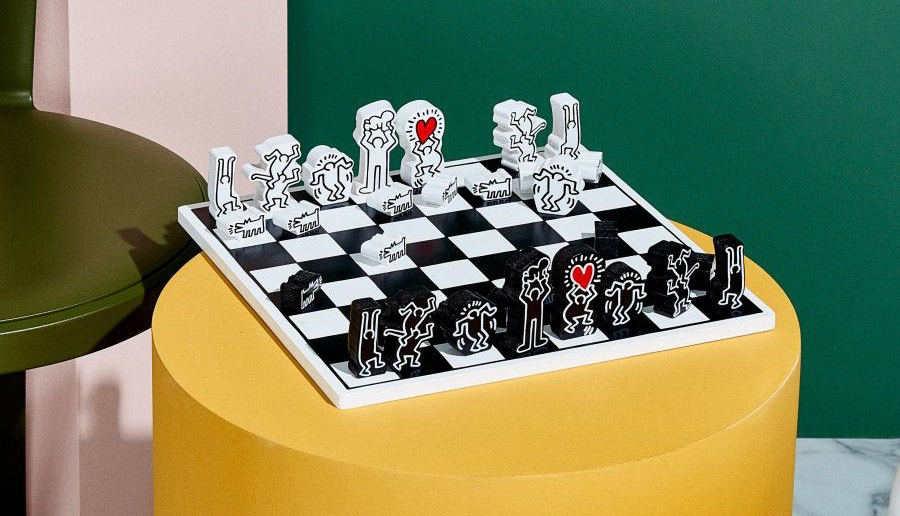 Keith Haring國際象棋。