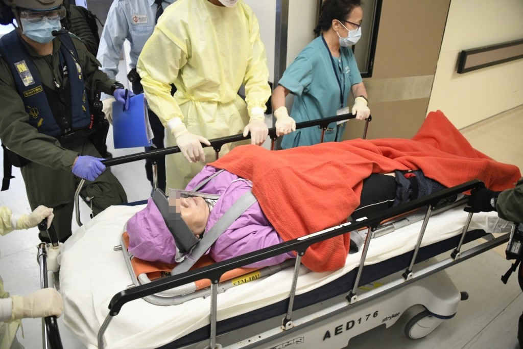 事主送院時清醒。(楊偉亨攝)