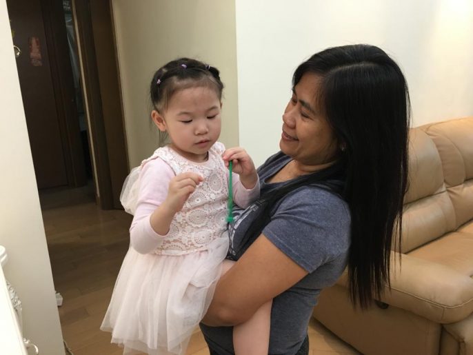 Babie 誕下 Zalika(左) 是Jocy(右) 回來的最大誘因。