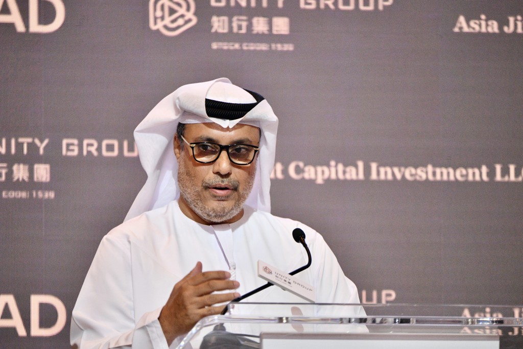 阿联酋金融巨擘Mr. Adel Al Hosani。