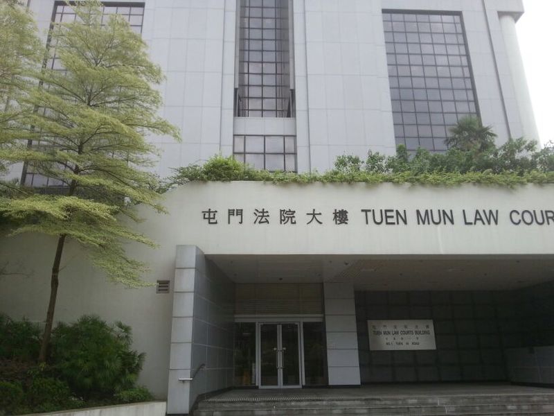 被告今日到屯門判裁法院提堂。 資料圖片