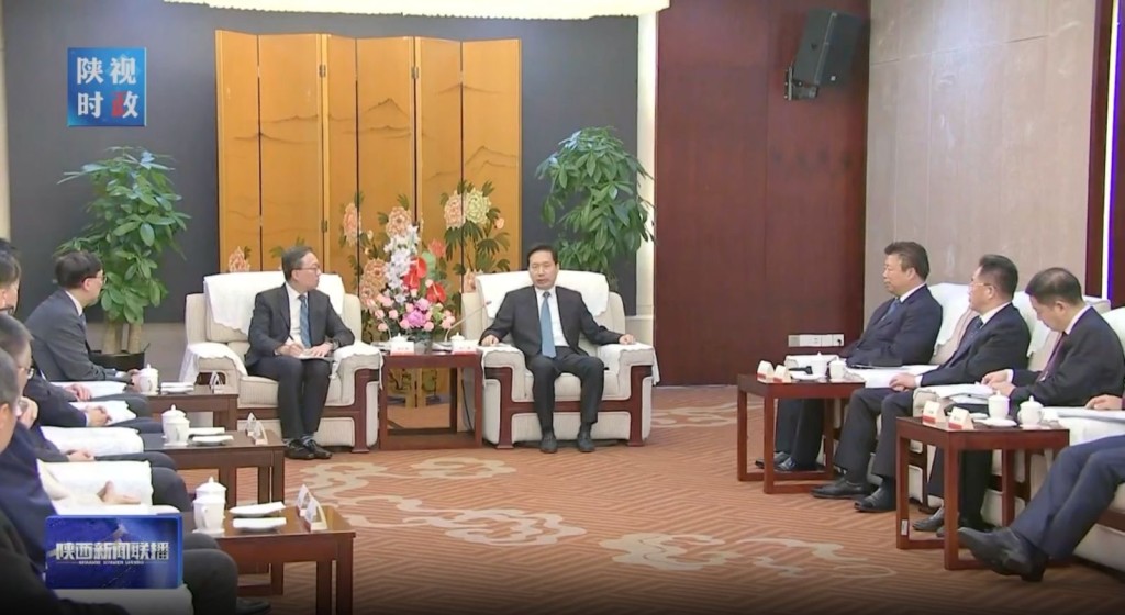 內地傳媒亦有報道有關的會面。