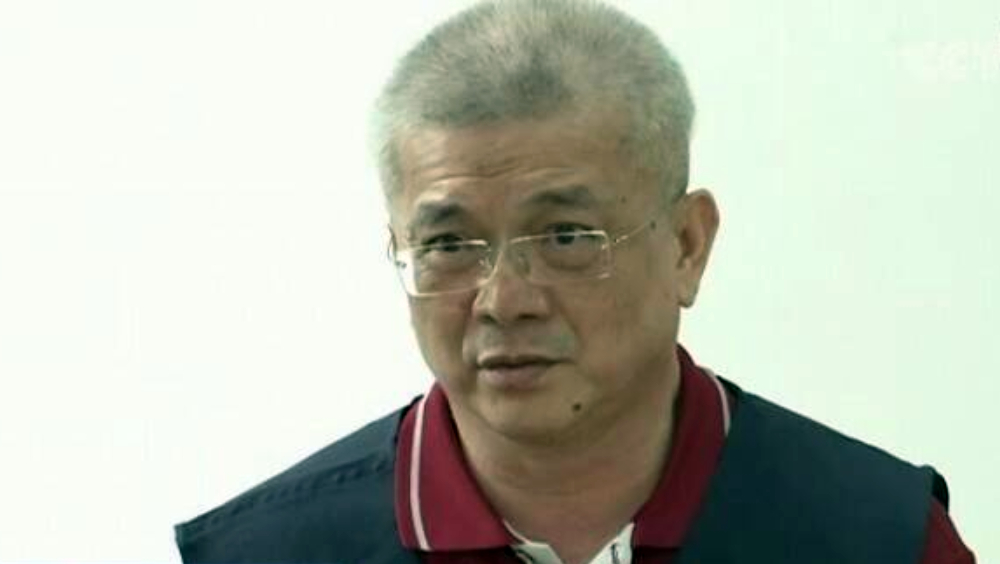涉間諜罪大陸判刑4年，學者蔡金樹獲釋返台。 央視截圖