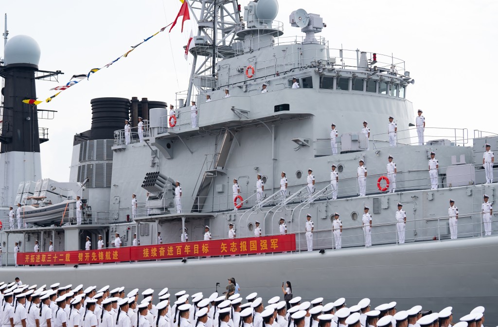 「中華第一艦」退出現役。 新華社