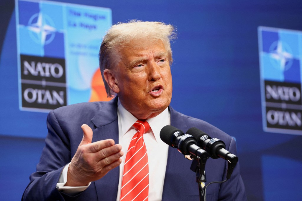 美國總統特朗普早前表示，雙方本周將進行談判。路透社