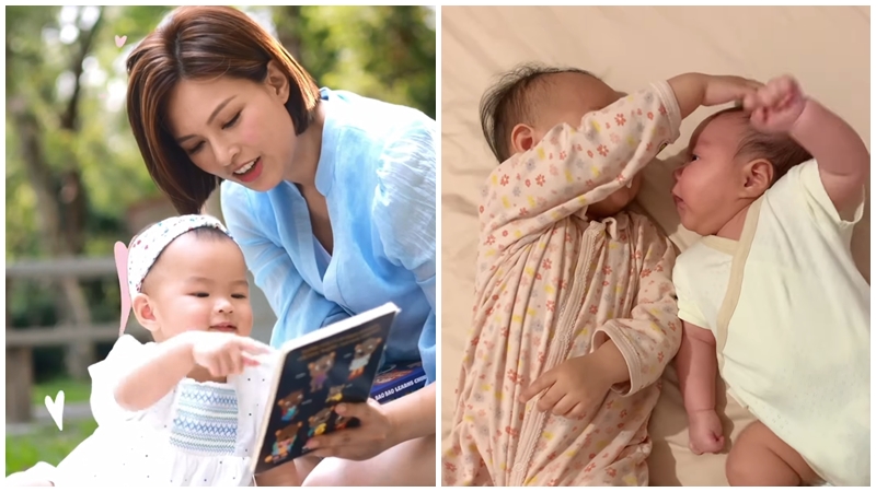 朱慧敏女兒星味直逼媽咪!最小「星二代」拍廣告萌爆登場 與細佬手拖手超有愛