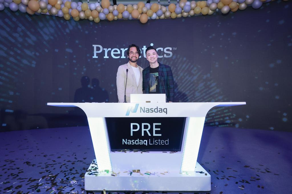 基因診斷檢測公司Prenetics在美國納斯達克上市，創下香港初創公司里程碑。