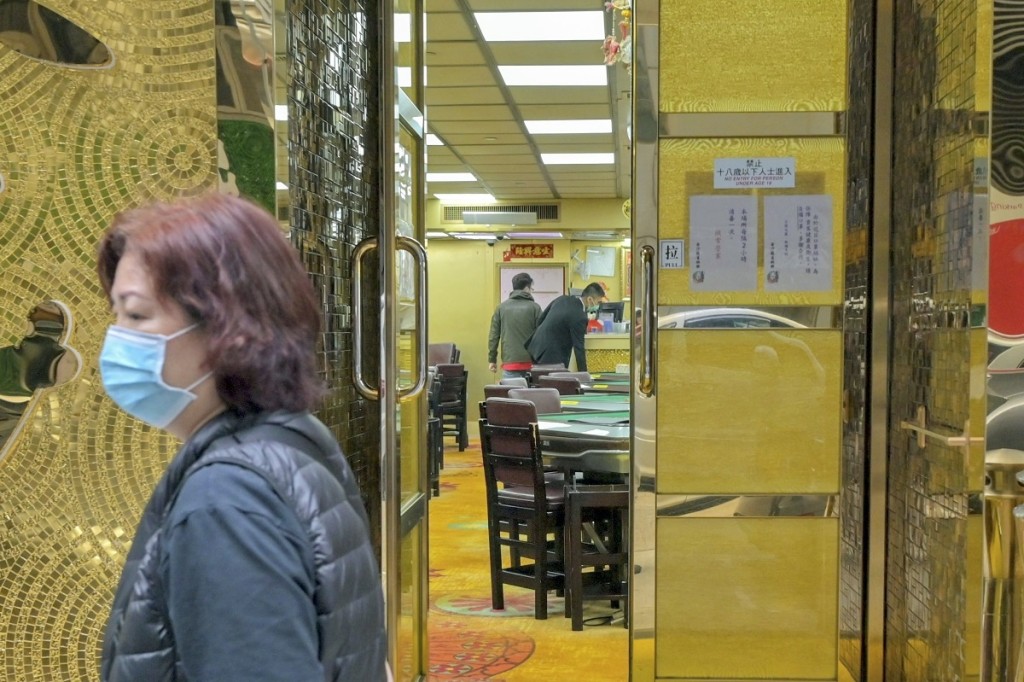 麻雀館所有員工接種至少一劑疫苗，以及所有訪客均使用安心出行，可重開。資料圖片