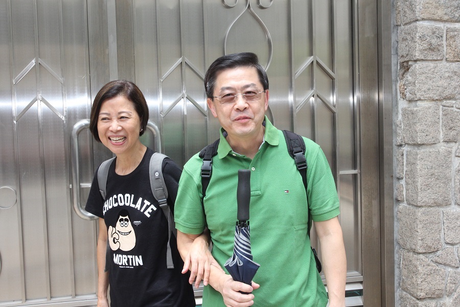 陳凱琳父母對女婿讚不絕口。