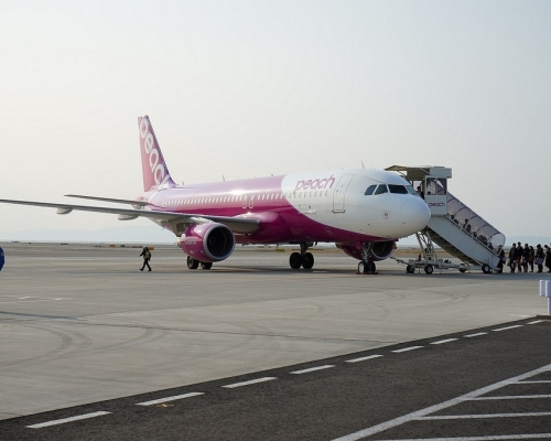 樂桃航空爆出疏忽事件,13名旅客未驗護照就進入日本境內。(資料圖片)