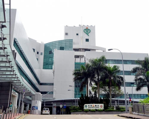 將軍澳醫院一名女病人入住急症科病房後,今早初步確診。資料圖片