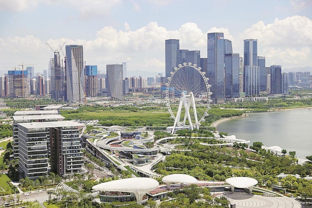 深圳前海是深圳高科技產業集中地。