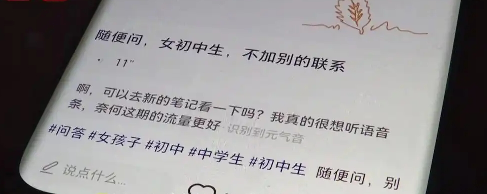 有用户冒用未成年人身份参与互动。 有用户冒用未成年人身份参与互动。