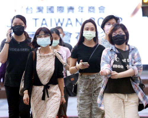 台灣新增23宗本土確診。AP圖片