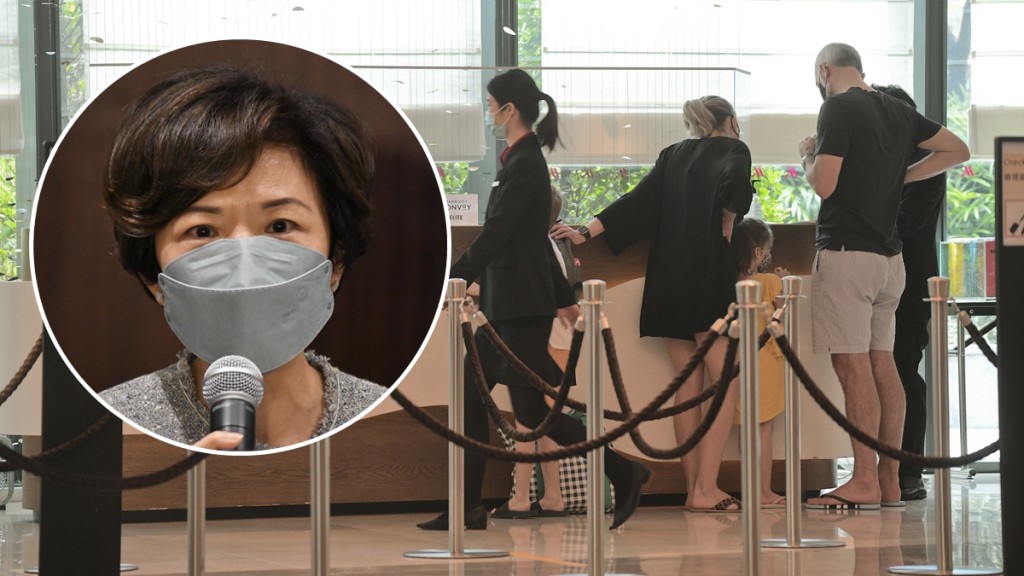 徐王美倫指長遠必須實行「0+0」入境措施。資料圖片