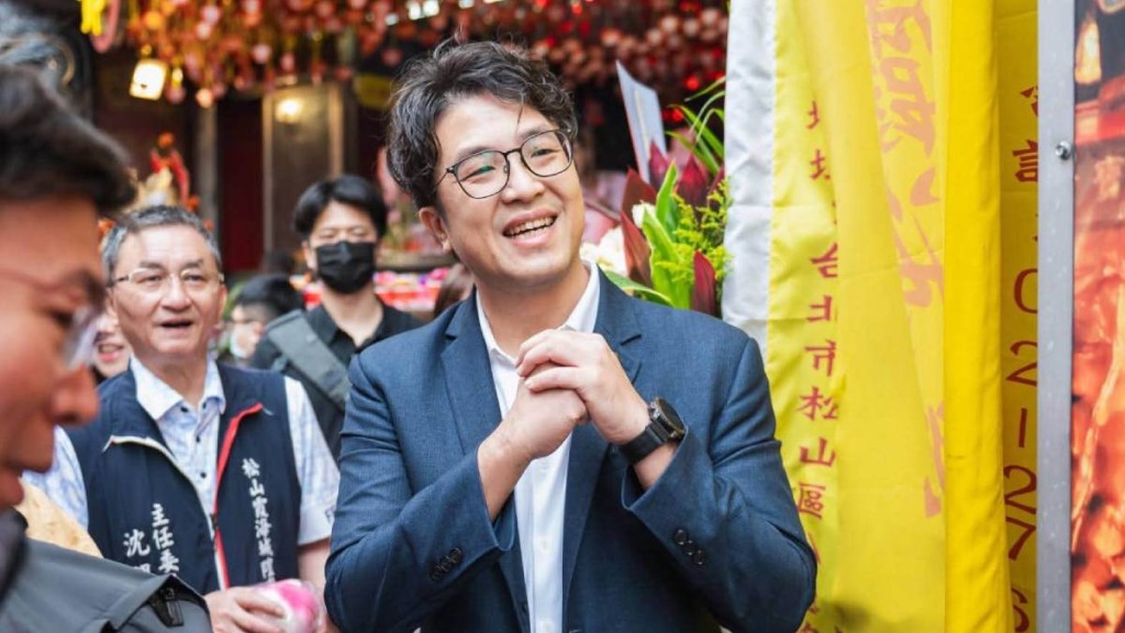 民進黨擬派沈伯洋角逐台北市長。FB