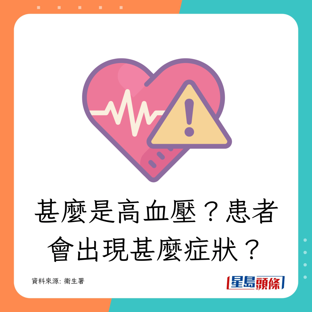 甚麼是高血壓？患者會出現甚麼症狀？