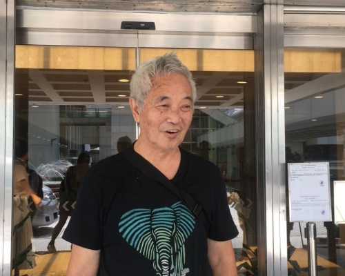 郭卓堅批評政府為阻止他作司法覆核而「無所不為」。劉曉曦攝