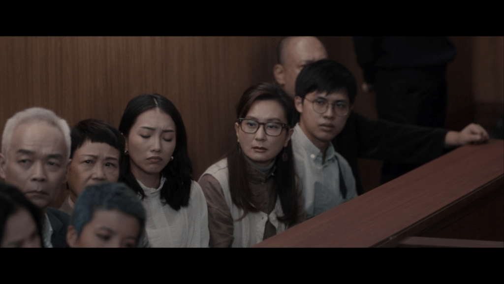 黃宇詩在電影《正義迴廊》飾演其中一位陪審員。