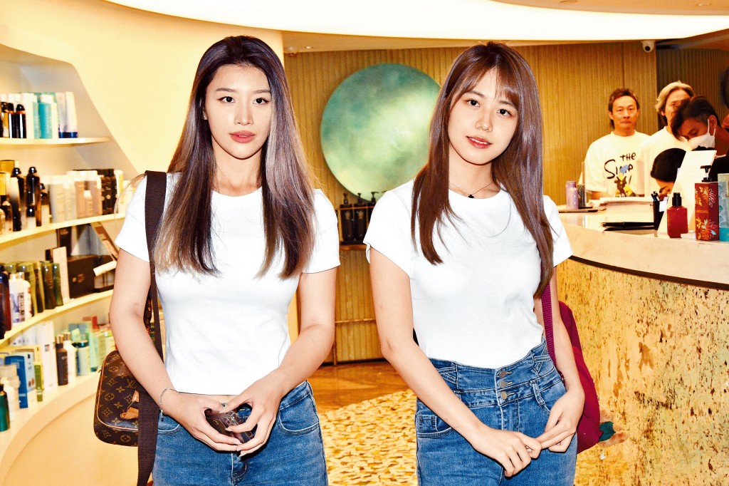 Juliana（左）與莊子璇一同受訪。